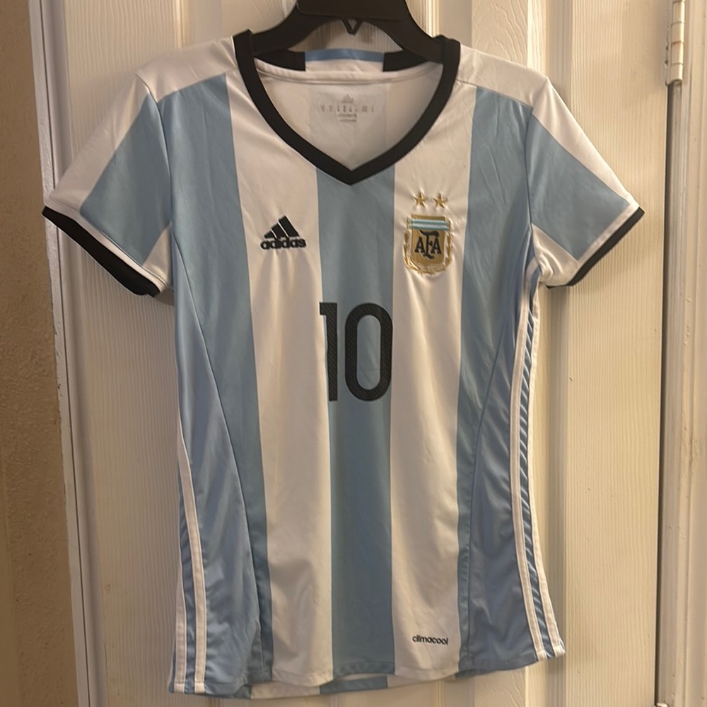 Adidas women’s Argentina Messi Home Jersey